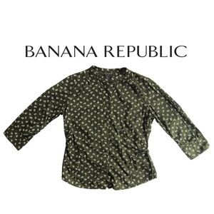 Banana Republic Button Up Blouse Size L